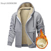 leisure man's Windproof Thick Cardigans jacket