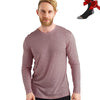 100% Merino Wool Base Layer Men Merino Wool Long Sleeve 240G Midweight Thermal Underwear Wicking Breathable Top + Hiking Socks