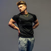 new Fitness Gym T Shirt Men Quick Dry Running Compression Sport Shirt Male Workout Sport Short Sleeve Summer T-shirt