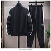 Spring and Autumn Fashion Trend Windproof Jacket Set Men's Casual Relaxed Comfortable Large Size High Quality Two-Piece Set