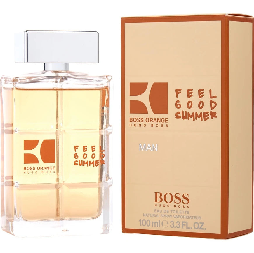 Hugo Boss Orange Diamonds Charming Wonderful Perfume Aquatic Woody Notes for Men EDT100ml Citrus