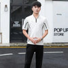 Ice Silk Short Sleeve T-shirt For Men Casual Relaxed Comfortable Breathable Large Size Two-Piece Set 7XL