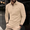 Spring And Fall Best Selling Men's POLO Shirts, Men's T-shirts, Solid Colors, Textures, Men's Clothing, The Perfect Gift For Men