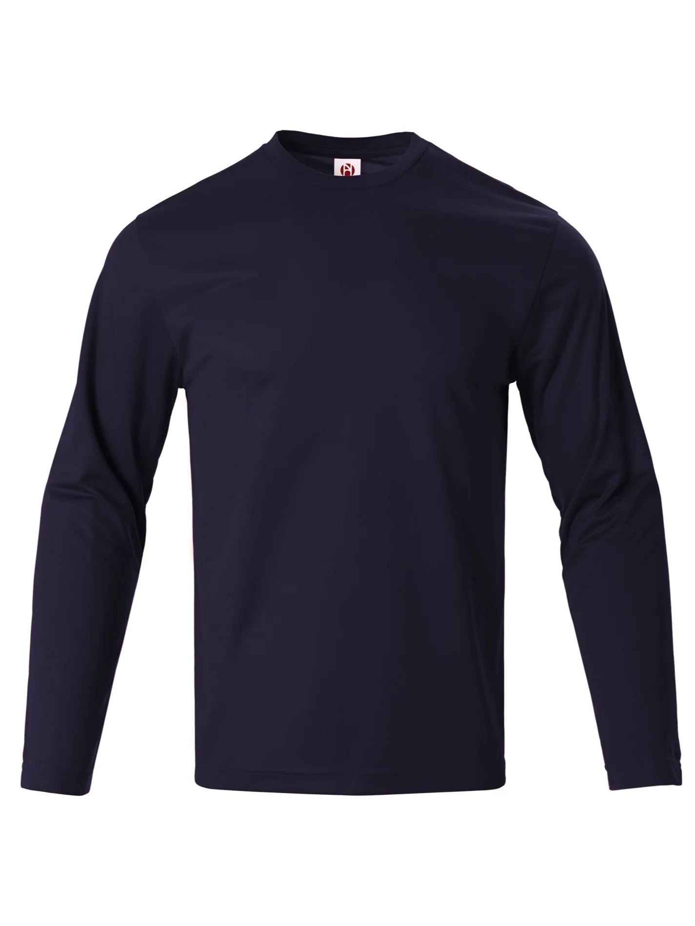 Men's Casual Plain T-shirt Men's Long-Sleeved Fashion Fitness Long-Sleeved T-shirt Men's Blouse