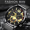 Stainless Steel Mesh Belt Quartz Watch