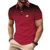 New Summer Men's Fashion Print Short Sleeve Polo Shirt Casual Breathable Pullover Polos T-shirt Tops Sports Men Clothing