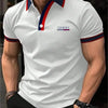 Fashion Men's Polo Shirt Summer Simple Versatile Street Clothing Business Loose Leisure Breathable Lapel Short sleeve Men's Top