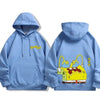 New Pattern Spongebob Cartoon Anime Printing Men's and Women's Hoodies Autumn and Winter Fashionable Couple's Clothing Hoodie