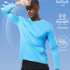 5 Pack Long Sleeve Shirts for Men Moisture Wicking  Sun Protection Tee Shirts Workout T Shirts Casual