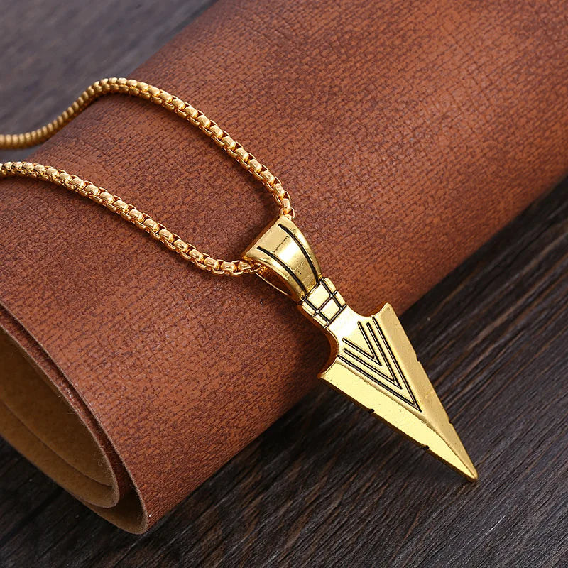 1 Women's European And American Trendy Small Arrow Pendant Necklace For Outdoor Travel Parties And Holiday Gifts-8052