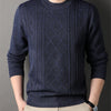 Man Solid Color New Autumn Winter Warm Fashion Sweater Casual And Comfortable Soft Sweater