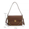 Genuine leather Bag New Retro Single Shoulder Armpit Bag, Crossbody Chain Bag, luxurious Handbag, High-Quality Women's Bag