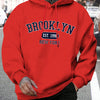 Brooklyn Est 1998 New York Printing Men Hoodies Harajuku Crewneck Hoodie Fashion Oversize Hoody Autumn Comfortable Tracksuit