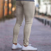 Autumn Men's Casual Formal Pants Button Stretch Skinny Slim Fit Joggers Pants Sport Workout Trousers Leggings Pencil Pants