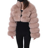 MAOMAOKONG Trend New Real Fur Coat Natural Fox Fur Women's Winter Coats Short Jackets Female Clothing Vests Fashion