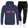 Men's Tracksuit Hoodie Pants 2Pcs Sets Suit Leisure Sweatshirts Sweatpants Fashion Trends Brand Clothing S-3XL