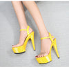 Heels women's 13cm Platform Pole Dancing Catwalk Large Size Women's Summer New Nightclub Super High