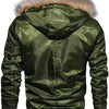 Shuanghao Men's Winter Cotton Jacket Tactical Bomber Thick Cotton Jacket Military Combat Pilot Cotton Jacket Coat Coats Army Tac