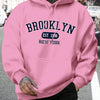 Brooklyn Est 1998 New York Printing Men Hoodies Harajuku Crewneck Hoodie Fashion Oversize Hoody Autumn Comfortable Tracksuit