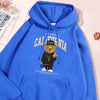 Hip Hop Bear Hoodie Men Los Angeles California Letter Hoodies Streetwear Hip Hop Sweatshirt Street Comfort Hoody Men's Clothing