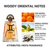 100ML 3.4FL.OZ Men's Perfume Long Lasting Woody Oriental Notes Natural Fragrance Eau de Parfume