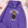 Hip Hop Bear Hoodie Men Los Angeles California Letter Hoodies Streetwear Hip Hop Sweatshirt Street Comfort Hoody Men's Clothing