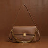 Genuine leather Bag New Retro Single Shoulder Armpit Bag, Crossbody Chain Bag, luxurious Handbag, High-Quality Women's Bag