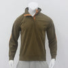 stand-up collar long-sleeved corduroy spot