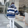 Maomaokong Real Fur Coat Winter Women Silver Fox Fur Luxury Warm Thick Furry Fox Fur Coat Long Natural Fur Jackets