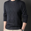 Man Solid Color New Autumn Winter Warm Fashion Sweater Casual And Comfortable Soft Sweater