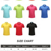 Running Dry Fit Polo Shirts Men Polyester Golf T Shirts Mens Sport T-shirt Quick Dry Tshirts Unisex Camisas Polos Para Hombres