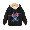 Lilo & Stitch Child Hoodies Hoodies Sweatshirts Long Sleeves Cute Cartoon Printing Fashion Casual Boys and Girls Christmas Gifts