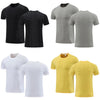 Quick Dry Running T-shirts Men Sports shirt Gym Clothing Fitness Training Sportswear Black Jogging Tshirt