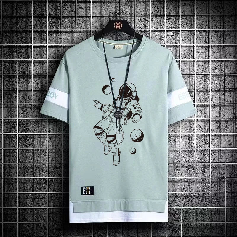 New Men's T Shirts Japan Fashion Summer Streetwear Print T Shirt Casual Men Clothing Harajuku Short Sleeve Tops Tees Men