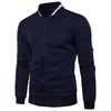 Men's Sweatshirts with Zipper Pockets Thin Solid Color Half Tracksuit Casual Outdoor Hooded Tracksuit Long Sleeves Jacket Coats