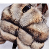 MAOMAOKONG Trend New Real Fur Coat Natural Fox Fur Women's Winter Coats Short Jackets Female Clothing Vests Fashion