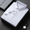 Jacquard POLO Shirt Fashion Casual Wrinkle Resistant Comfortable Top