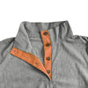 stand-up collar long-sleeved corduroy spot