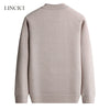 Knitted Sweater Round Neck Thick Bottom Warm Solid Color Versatile Casual Inner Layer Sweater