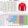 Compression Long Sleeve Shirt Black Fitness T-shirt Men's Muscle Quick drying Gym Sportswear Sun protection Sports Base layer