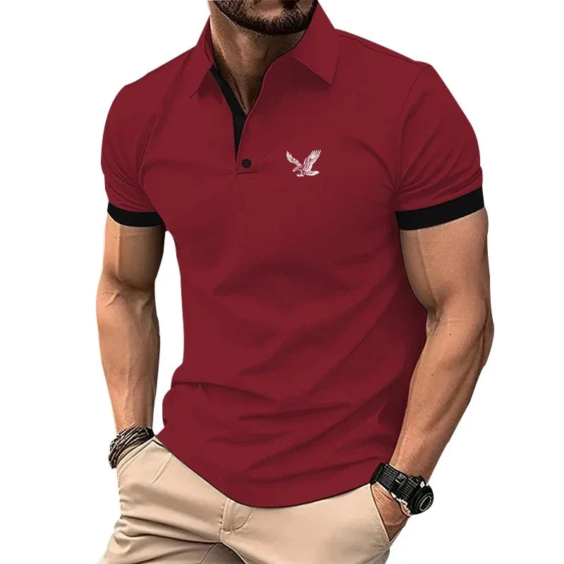 Summer Thin Short Sleeves Polo Shirt Cheap Casual Logo Printed Fashion New Breathable Sports T Shirt Tops Men's Clothing