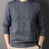 Man Solid Color New Autumn Winter Warm Fashion Sweater Casual And Comfortable Soft Sweater