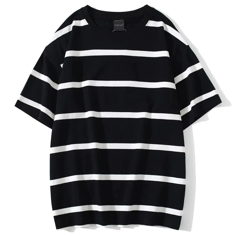 Men's T Shirt Color Block Print 3 Color Optional Tee Harajuku Simple High O Necek Pullover Streetwear Outdoor Oversized Clothing