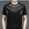 Quick Dry Sport Fashion T Shirt Men'S Short Sleeves Summer Casual Black White OverSize 3XL Top Tees GYM Tshirt Clothes