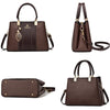 Stylish Leather Small Shoulder Crossbody Bag Women's Classic Handbag Daily Commute Bag