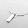 Men's stainless steel jewelry golden pendant Cuban chain necklace waterproof and non fading quality jewelry sold directly