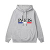 Men's hoodie set Paris Printed sweatshirt Sweatpants 2-piece men's hoodie jogging pants set casual street sportswear