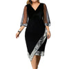 Spring Dress Dress Daily Work Autumn Summer Brand New V-Neck Cocktail Party Ball Gown Velvet Bodycon Dress Comfy