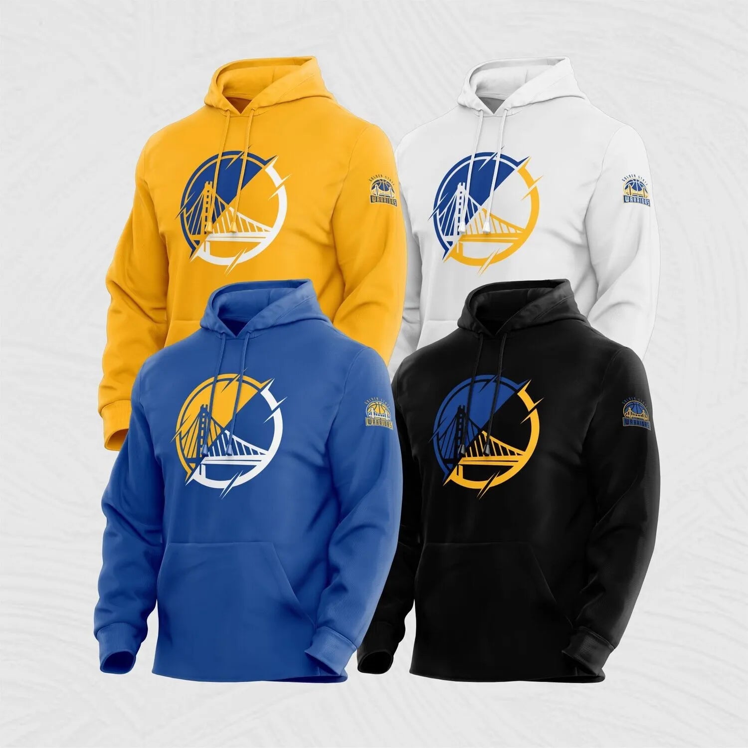 Golden State Half Hoodies Men's 3D Printed Hoodie Men Basketball Hoodie Basketball Clothes Spring Autumn Winter Coat Unisex