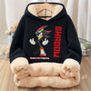 Sonics Winter Children Casual Hoodies Anime Cute Top Kids Thicken Long Sleeve Pullover Boy Cartoon Hooded Clothes Xmas Gift 2025